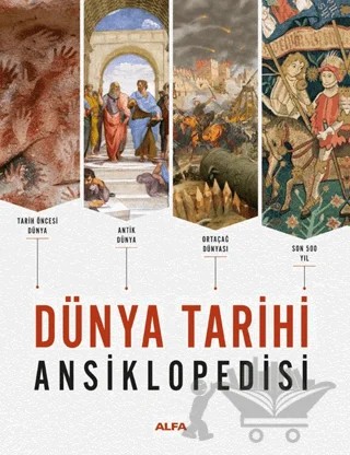 Dünya Tarihi Ansiklopedisi – Kolektif – Alfa Yayınları kitap kapağı