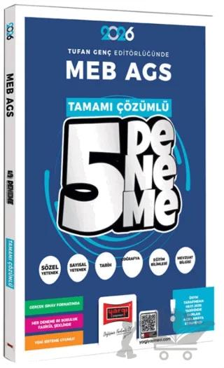 2026 MEB-AGS Tüm Dersler Tamamı Çözümlü 5 Deneme Sınavı