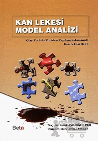 Kan Lekesi Model Analizi – Faruk Aşıcıoğlu, Murat Nihat Arslan – Beta Yayınevi kitap kapağı