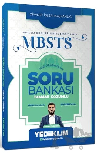 2027 MBSTS Tamamı Çözümlü Soru Bankası – Burhan Karakışla – Yediiklim Yayınları kitap kapağı