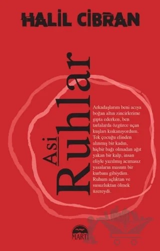 Asi Ruhlar – Halil Cibran – Martı Yayınları kitap kapağı