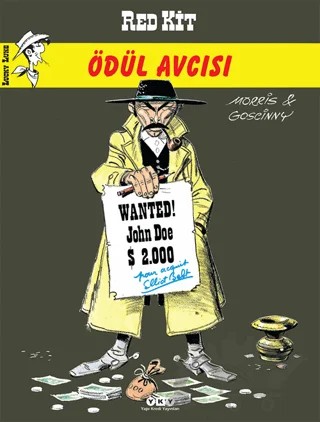 Red Kit Ödül Avcısı – Goscinny, Morris – Yapı Kredi Yayınları kitap kapağı