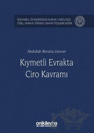 Kıymetli Evrakta Ciro Kavramı