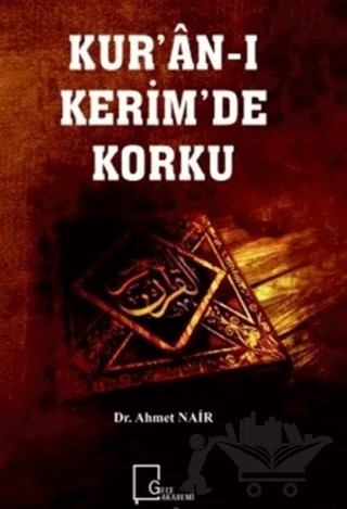 Kur’an-ı Kerim’de Korku – Ahmet Nair – Gece Akademi kitap kapağı