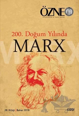 Özne 28. Kitap - 200. Doğum Yılında Marx – Kolektif – Çizgi Kitabevi Yayınları kitap kapağı