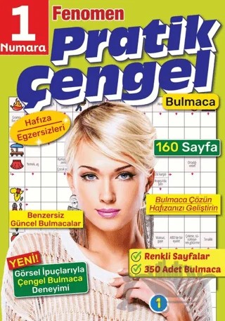 Fenomen Pratik Çengel Bulmaca 01 – Bertan Kodamanoğlu – Maxi Yayıncılık kitap kapağı