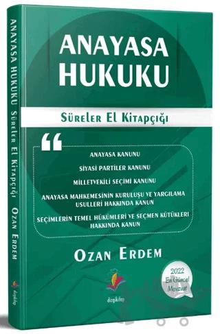 2022 Anayasa Hukuku Süreler Kitapçığı