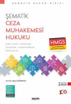 Şematik Ceza Muhakemesi Hukuku – Olgun Değirmenci – Seçkin Yayıncılık kitap kapağı