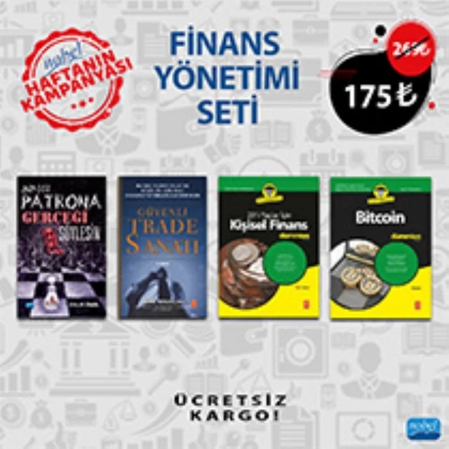 FİNANS YÖNETİMİ SETİ – Mark Douglas Onur Önel Eric Tyson Prypto – Haftanın Kampanyası kitap kapağı