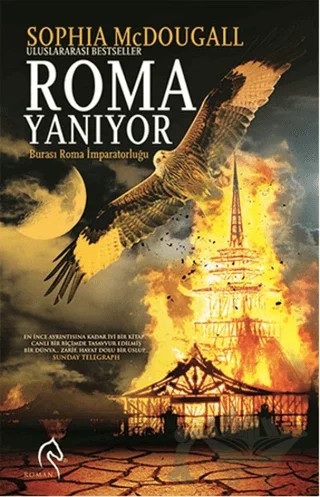 Roma Yanıyor – Sophia McDougall – Truva Yayınları kitap kapağı