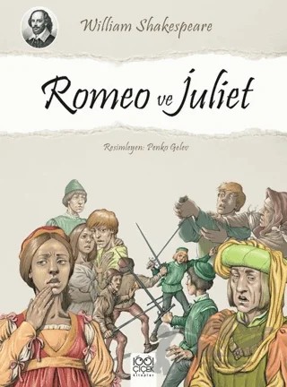 Romeo ve Juliet – William Shakespeare – 1001 Çiçek Kitaplar kitap kapağı