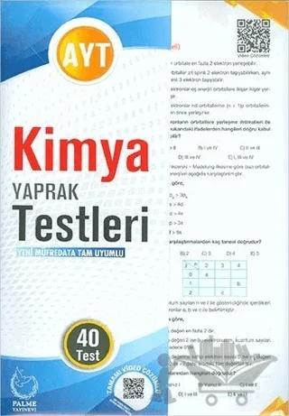 Palme Yaprak Test YKS AYT Kimya