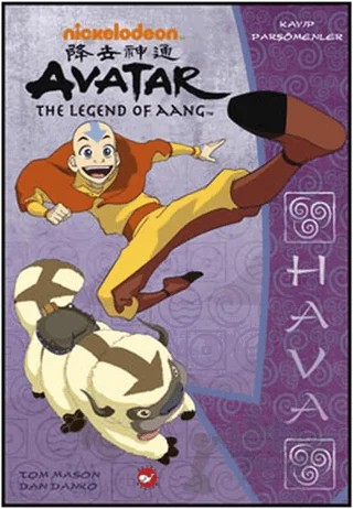 Avatar - Kayıp Parşömenler Hava – Tom Mason – Beyaz Balina Yayınları kitap kapağı