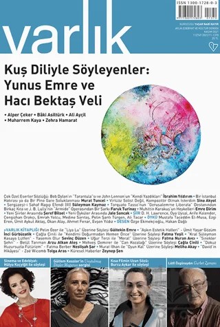 Varlık Edebiyat ve Kültür Dergisi Sayı: 1370 Kasım 2021 – Varlık Dergisi Yayınları kitap kapağı