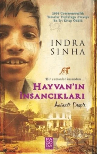 Hayvan'ın İnsancıkları – Indra Sinha – Pagoda Yayınları kitap kapağı