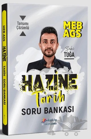 2027 MEB-AGS Hazine Tarih Tamamı Çözümlü Soru Bankası – Zeki Tuğa – Dizgi Kitap kitap kapağı