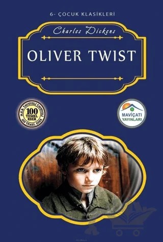 Oliver Twist – Charles Dickens – Maviçatı Yayınları kitap kapağı
