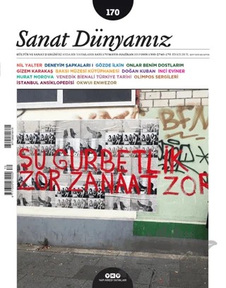Sanat Dünyamız Sayı 170 – Yapı Kredi Yayınları kitap kapağı