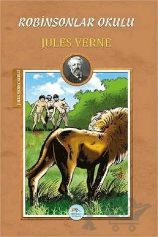 Robinsonlar Okulu – Jules Verne – Maviçatı Yayınları kitap kapağı