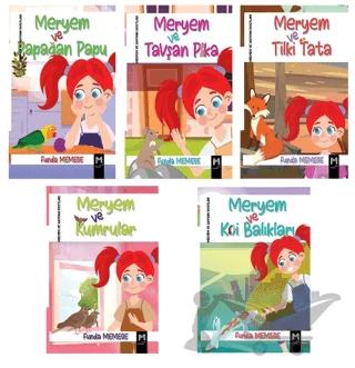 Meryem ve Hayvan Dostları Hikaye Seti (5 Kitap Takım)