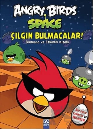 Angry Birds Space - Çılgın Bulmacalar – Kolektif – Altın Kitaplar kitap kapağı