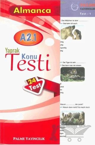 Almanca Yaprak Konu Testi