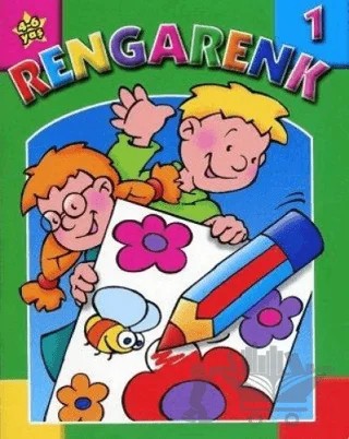Rengarenk 1 Boyama Kitabı – Pascal Junker – Doğan Egmont Yayıncılık kitap kapağı