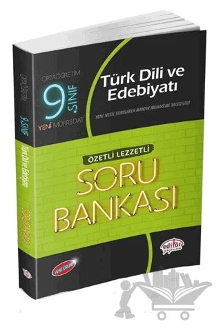 9. Sınıf Türk Dili ve Edebiyatı Özetli Lezzetli Soru Bankası – Kolektif – Editör Yayınevi kitap kapağı