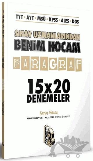TYT-AYT-MSÜ-KPSS-ALES-DGS Sınav Uzmanlarından Paragraf 15x20 Denemeler