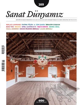 Sanat Dünyamız Sayı 169 – Yapı Kredi Yayınları kitap kapağı