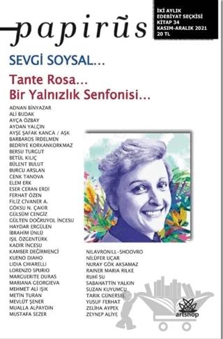 Papirüs 34. Sayı