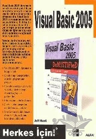 Visual Basic 2005 – Jeff Kent – Alfa Yayınları kitap kapağı