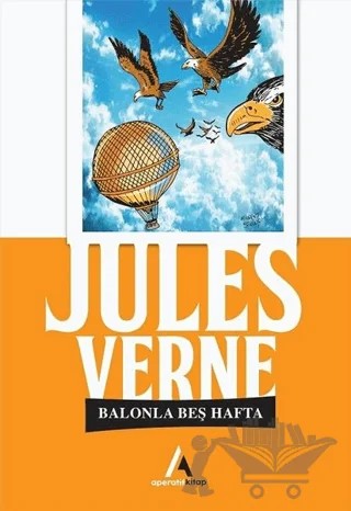Balonla Beş Hafta – Jules Verne – Aperatif Kitap Yayınları kitap kapağı