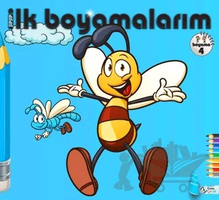 Şıpşıp İlk Boyamalarım 4 – Bella Toprak – Kuzey Çocuk Yayıncılık kitap kapağı