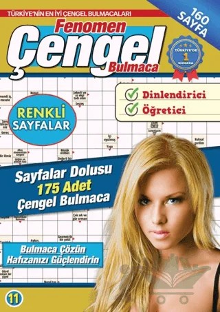 Fenomen Çengel Bulmaca 11 – Bertan Kodamanoğlu – Maxi Yayıncılık kitap kapağı