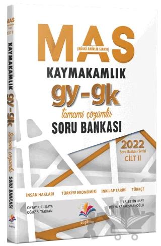 MAS Kaymakamlık Genel Yetenek Genel Kültür Çözümlü Soru Bankası