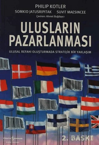 Ulusların Pazarlanması – Philip Kotler – İş Bankası Kültür Yayınları kitap kapağı
