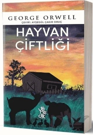 Hayvan Çiftliği – George Orwell – Venedik Yayınları kitap kapağı
