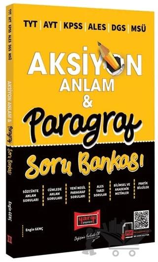 Yargı Yayınları 2022 TYT AYT KPSS ALES DGS MSÜ Aksiyon Anlam & Paragraf Soru Bankası