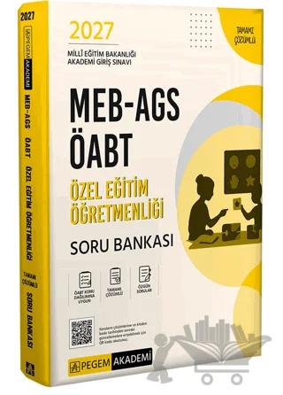 2027 MEB-AGS ÖABT Özel Eğitim Öğretmenliği Soru Bankası