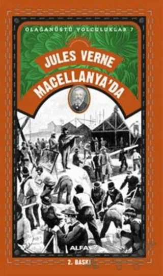 Macellanya’da – Jules Verne – Alfa Yayınları kitap kapağı