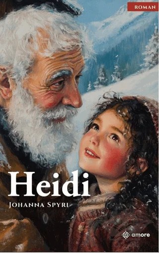 Heidi – Johanna Spyri – Amore Yayınevi kitap kapağı