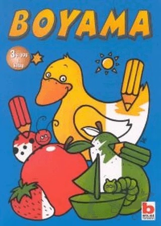 Boyama 3 + Yaş 1. Kitap – Hemma – Bilgi Yayınevi kitap kapağı