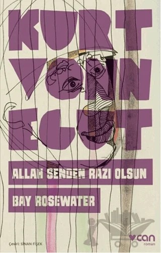 Allah Senden Razı Olsun Bay Rosewater – Kurt Vonnegut – Can Yayınları kitap kapağı