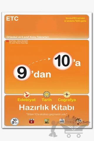 9'dan 10'a Edebiyat Tarih Coğrafya Hazırlık Kitabı – Kolektif – Tonguç Akademi kitap kapağı