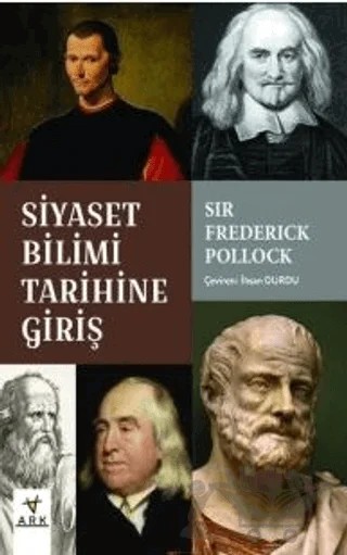 Siyaset Bilimi Tarihine Giriş – Sir frederick pollock – Ark Kitapları kitap kapağı