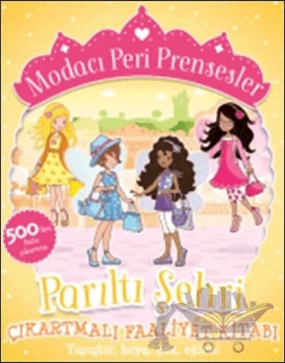 Modacı Peri Prensesler - Parıltı Şehri – Poppy Collins – Doğan Egmont Yayıncılık kitap kapağı