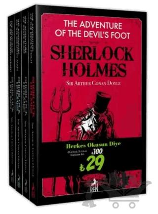 Sherlock Holmes İngilizce Kitaplar - 4 Kitap Set