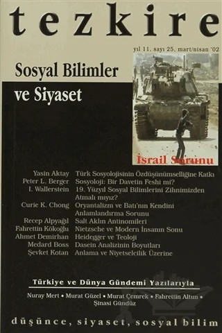 Tezkire Dergisi Sayı: 25 – Tezkire Dergisi kitap kapağı