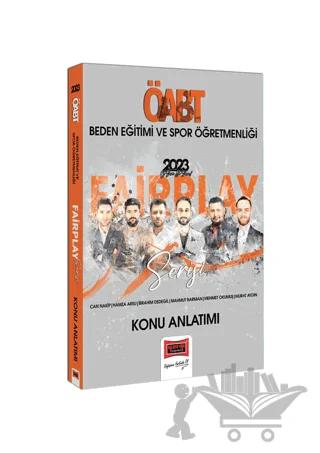 Yargı Yayınları 2023 KPSS ÖABT Beden Eğitimi ve Spor Öğretmenliği Fairplay Serisi Konu Anlatımı
